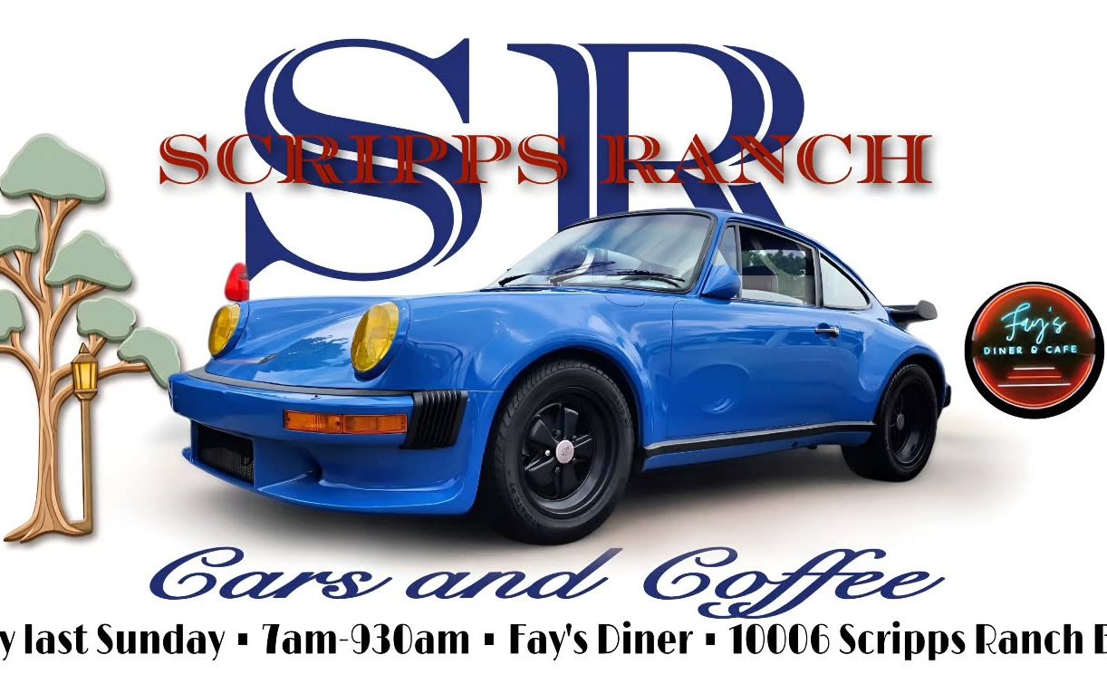 Scripps Ranch Cars and Coffee partial flyer 2026